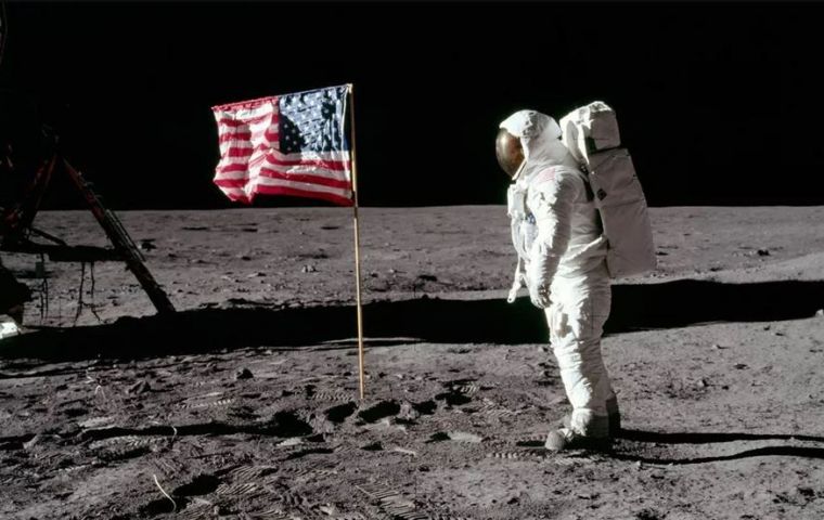 The Jul 20 blast off comes on the same date that NASA's Neil Armstrong and Buzz Aldrin landed on the moon in 1969