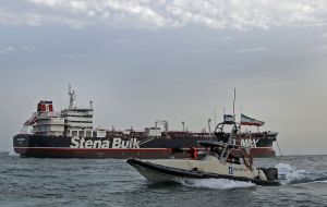 It will be UK's third emergency committee meeting since Iran seized the Stena Impero tanker on Friday
