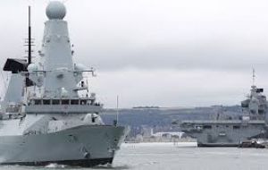 “Our Royal Navy is too small to manage our interests across the globe if that's our future intentions, that's something the next prime minister will need to recognize.”