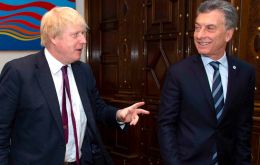 Macri first met Boris Johnson in January 2009, at the Davos economic summit,  and according to witnesses “they got on very well at the meeting”
