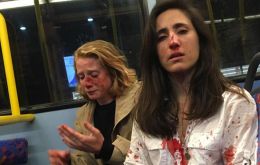 Melania Geymonat, from Uruguay, said she and her American girlfriend Chris were robbed and left covered in blood after the incident in Camden Town area