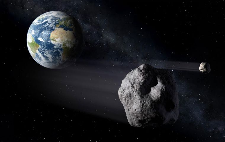 Called Asteroid 2019 OK, the rock measured between 57m and 130m in diameter, Nasa's Jet Propulsion Laboratory said on its Center for Near Earth Object Studies 
