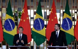 Closer ties with China were encouraged under former populist president Lula da Silva, who is in jail for corruption.