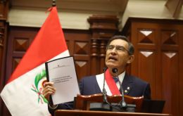 Vizcarra's proposal comes with Peru's executive and legislative branches locked in a massive power struggle