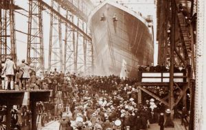 Harland and Wolff's best known vessel is the Titanic, which was built at the yard between 1909 and 1911. At its height, Harland and Wolff employed 30,000 people