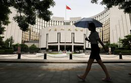 The People's Bank of China said the slump in the Chinese currency was driven by “trade protectionism measures and the imposition of tariff increases on China”.
