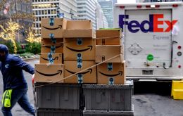 Amazon has been expanding its own delivery network of planes, trucks and vans and is regarded as a potential long-term threat to FedEx and United Parcel Service