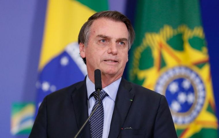  “It's enough to eat a little less. You talk about environmental pollution. It's enough to poop every other day. That will be better for the whole world,” said Bolsonaro