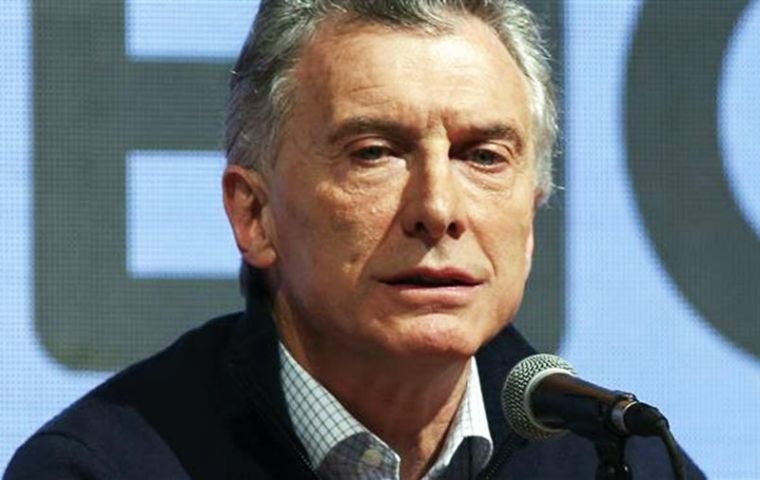 “I trust we will have a more even election in October that will allow us to go to a second round. Those who don’t want to go back to the past will join us,” Macri said 