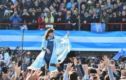 A large majority of Argentines feel they have good reason to believe that “with Cristina (Kirchner) we were better off”.