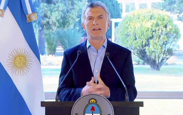 Macri said he would raise the minimum wage, temporarily freeze gasoline prices and increase the income tax bracket floor by 20 per cent