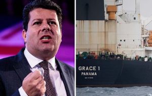 Picardo would not apply to renew an order to detain “Grace 1”, the report said, adding that he is now satisfied that the oil tanker is no longer heading to Syria.