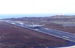 Voyager aircraft currently serve the twice a week airbridge flight from RAF Brize Norton to the Falklands via Cape Verde