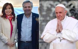 Financial Times claimed that Pope Francis was the brains behind the Fernandez-Fernandez ticket, urging Alberto to reconcile with Cristina