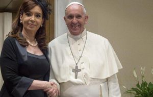  Despite several attempts by the bishops’ conference to keep Francis above the fray, the media continues to align him with Cristina Kirchner