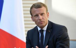 “We called this summer for freedom of protest, freedom of speech, freedom of opinion and the freedom to run in elections” Macron told a joint news conference