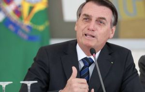 Bolsonaro had anticipated a meeting with ministers, which was not included in the daily agenda, and said he would not comment on it
