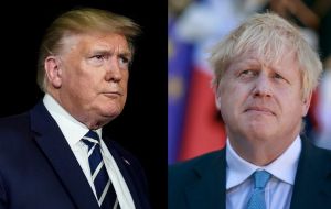 US President Donald Trump and UK Prime Minister Boris Johnson, attending the G7 summit, have offered their countries' assistance in fighting the fires