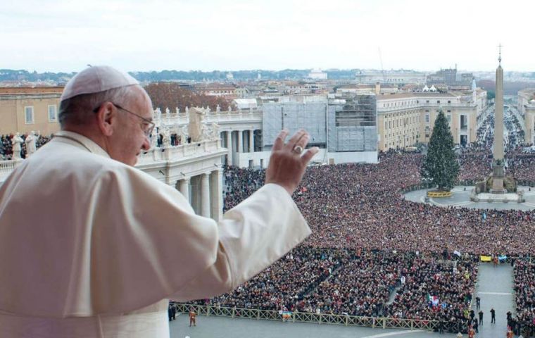 “Let us pray so that, with the commitment of all, they can be put out soon. That lung of forests is vital for our planet,” Francis told thousands in St Peter's Square
