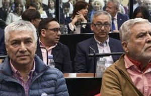 The trial opened in May and is due to continue on September 2. Another 12 people are accused in the case, including Baez and ex minister Julio De Vido