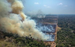 Some EU countries are refusing to support the ratification of the trade deal with Mercosur because of Bolsonaro's failure to respond to international concerns