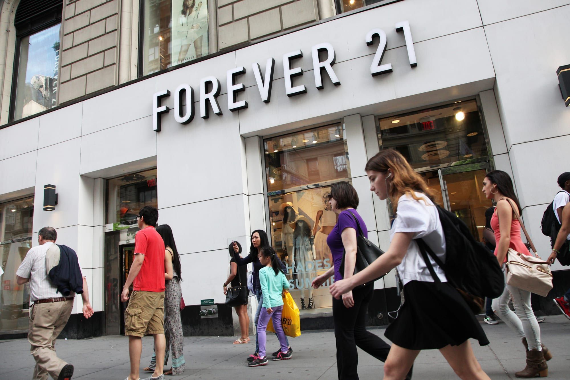 Forever 21 prepares for potential bankruptcy filing