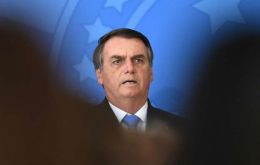 Bolsonaro accused France and Germany of “buying” the Latin American country's sovereignty with Amazon fire aid.