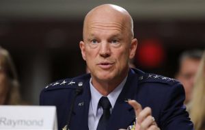 Air Force General John Raymond, who will lead the new command, said that US rivals China and Russia are already pouring huge resources into space operations