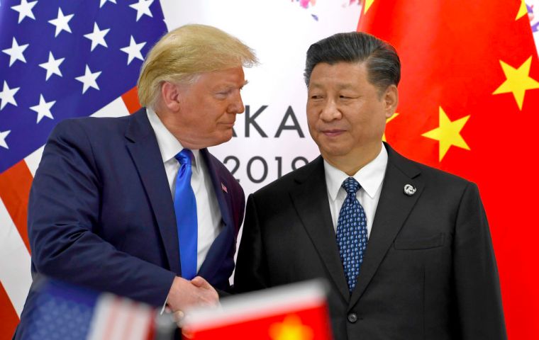 The Trump administration on Sunday began collecting 15% tariffs on more than US$125 billion in Chinese imports