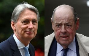 The group includes former finance minister Philip Hammond and Nicholas Soames, the grandson of former prime minister Winston Churchill.