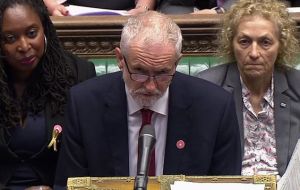 Corbyn said: “Let this Bill pass, then gain royal assent, then we will back an election so we do not crash out with a no-deal exit from the European Union.”