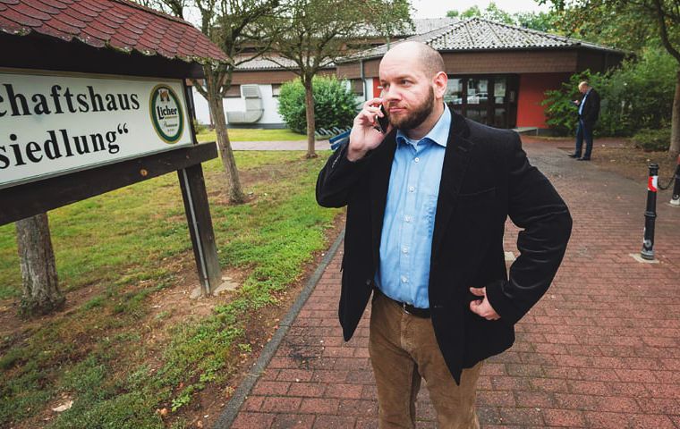 Stefan Jagsch of the National Democratic Party (NDP) became the council leader for Waldsiedlung, in the district of Altenstadt, 30km north-east of Frankfurt