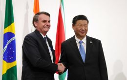 The visit is expected to take place during a summit of BRICS countries, acting president Mourao said at a conference hosted by Brazil-China Business Council. 