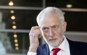 Opposition leader Jeremy Corbyn said Labor was eager for an election, but would not support Johnson’s move until it was certain a delay to Brexit had been secured. 
