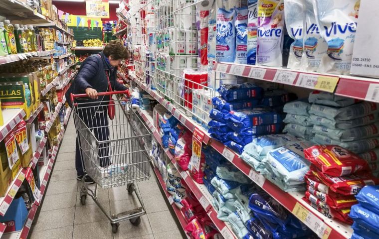 Inflation hit 4% in August compared to July and 54.5% from a year ago, according to government data