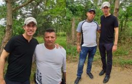 Guaido said the two men had asked to take a photo with him when he secretly crossed into Colombia from Venezuela in February via an informal border route