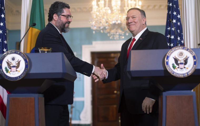 Secretary of State Mike Pompeo says both countries will seek to increase US$100 billion in bilateral trade