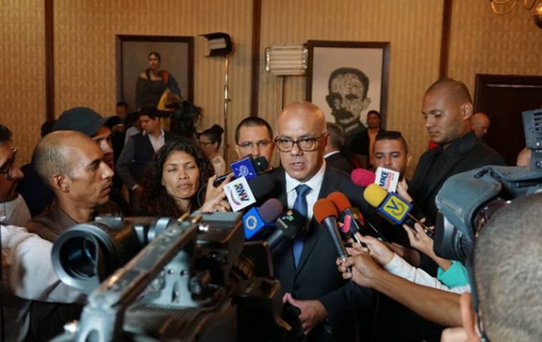 Information Minister Jorge Rodriguez said the government would reform the national electoral commission, which the opposition denounced as biased