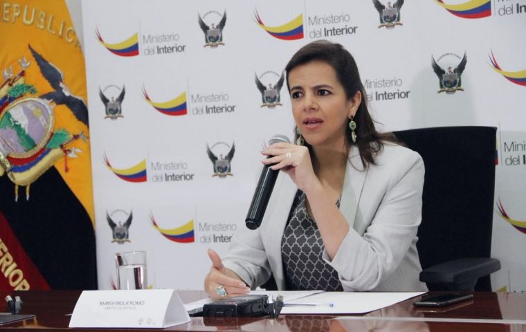 “What I share at this moment is that this is a very delicate issue, a major concern for the whole of the government and the state,” said Interior Minister Maria Romo