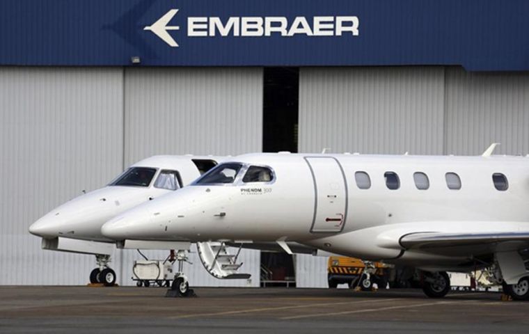 Embraer is in the process of selling 80 per cent of its mid-sized passenger jets business to Boeing.