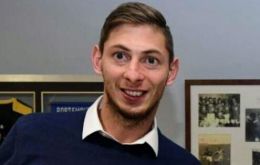 Sala had been transferred to Cardiff for a  record 17 million euros.
