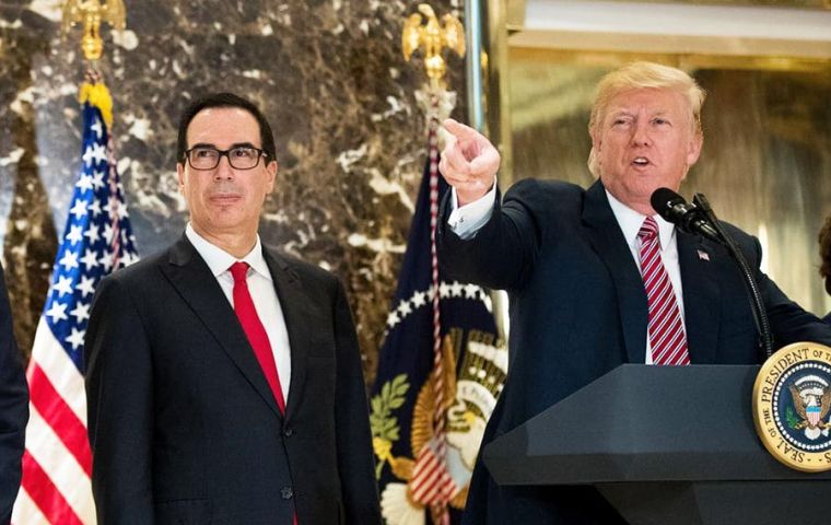 “Why was that our request, just out of curiosity?” Trump asked. Mnuchin explained again that the U.S. side “didn’t want confusion around the trade issues.” 