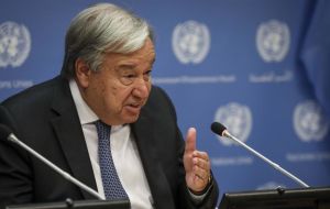 Guterres stressed that response to the terrorist threat “must complement security measures with prevention efforts that identify and address root causes.”