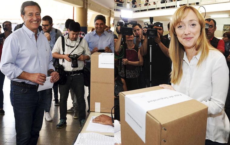 Rodolfo Suarez won with 50% of votes cast in a record turnout of 82%, while the Kirchnerite candidate, Anabel Fernandez Sagasti, only managed 34%.