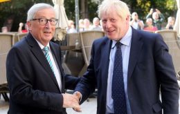 EC chief Jean-Claude Juncker used a call with Boris Johnson to share concerns about “problematic points” in the proposal