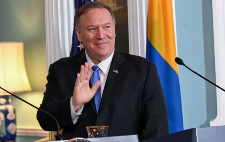  Pompeo was applauded for the comments in a speech to a Christian group in Nashville as he denounced China's treatment of its Muslim Uighur population.