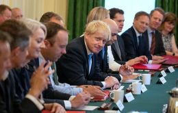 Johnson told his Cabinet a last-minute deal was still possible as the two sides pressed on with intensive talks to try to avoid a disorderly Brexit on Oct 31
