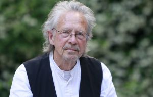 Handke was honored “for an influential work that with linguistic ingenuity has explored the periphery and the specificity of human experience”