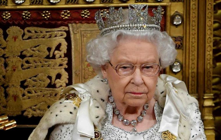 “My government's priority has always been to secure the United Kingdom's departure from the European Union on Oct 31,” the 93-year-old monarch said 