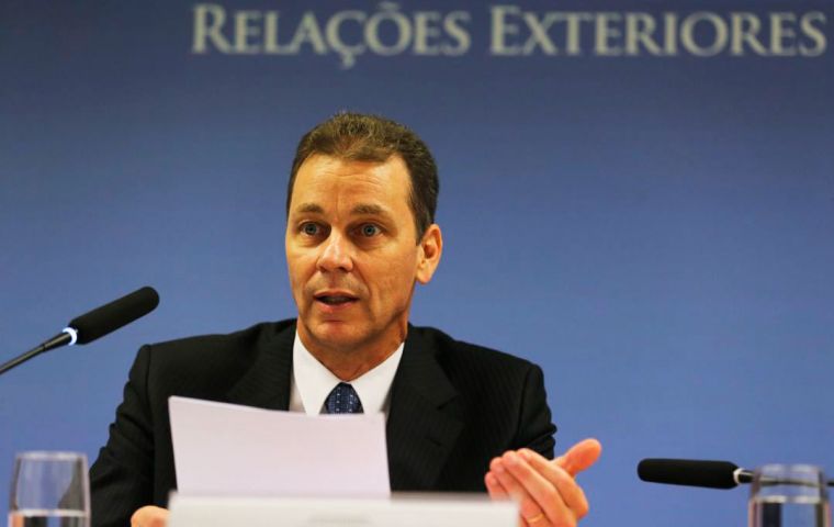 Reinaldo José de Almeida Salgado, Brazil's Foreign Ministry’s secretary for bilateral negotiations with Asia said Japan is also in the target list